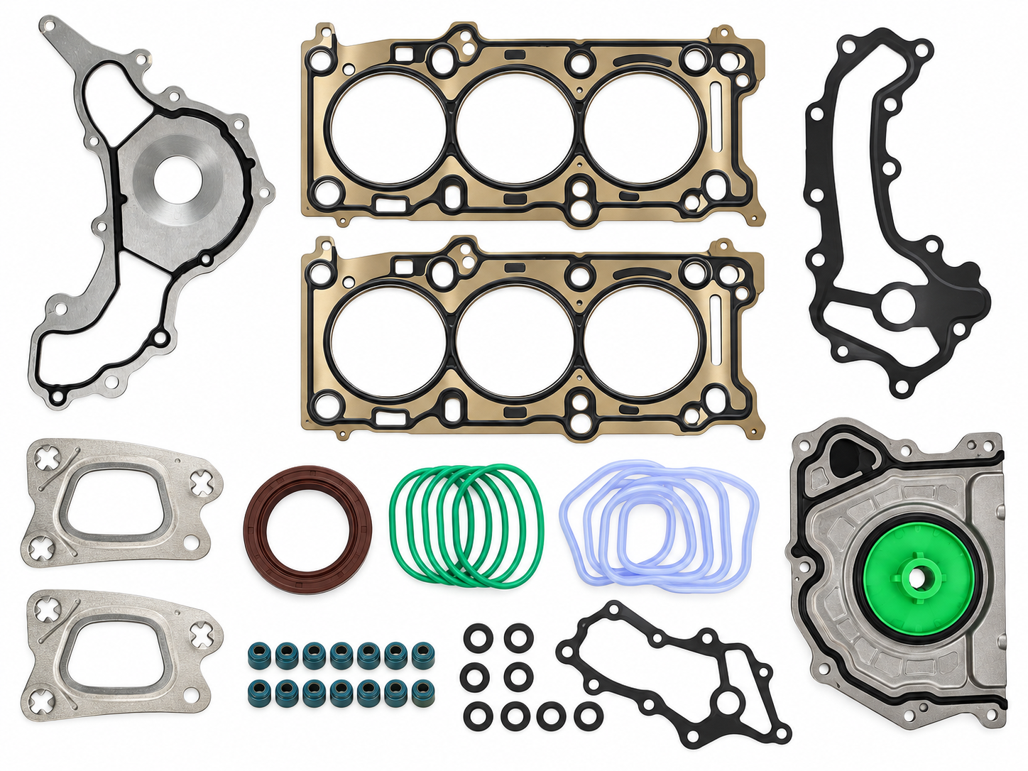 Kit de juntas automotrices en composición ordenada KIT EMPAQUETADURA DE MOTOR SUPERIOR 3.6 DURANGO 2016 - 2021 GRAND CHEROKEE 68297850AC (A) - Imagen 1